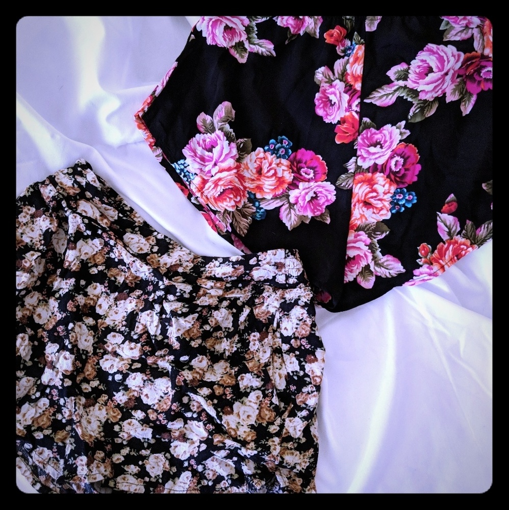 Now 2-for-1!! Flowy Floral Shorts